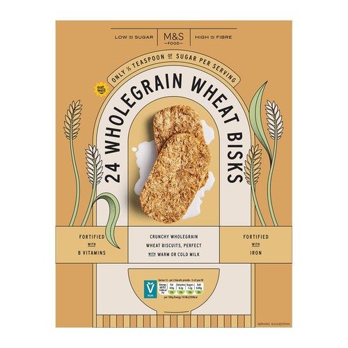M&S Wholegrain Wheat Bisks