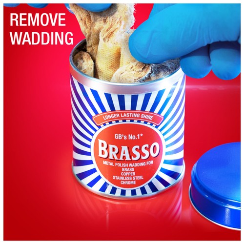 Brasso Metal Polish & Cleaner Wadding