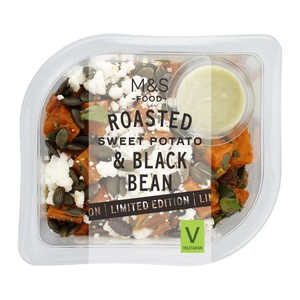 Roasted Sweet Potato & Black Bean Salad