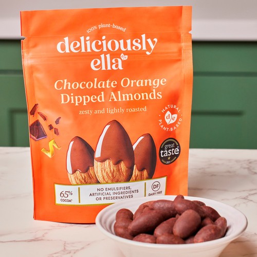 Deliciously Ella Chocolate Orange Dipped Almonds
