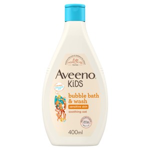 Aveeno Baby Kids Bubble Bath And Wash 400Ml