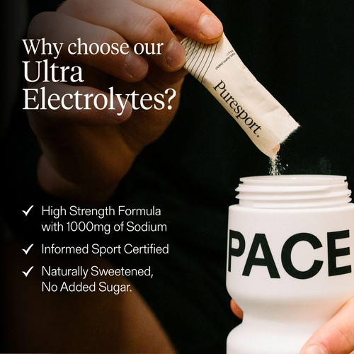 Puresport Ultra Electrolytes Watermelon Salt