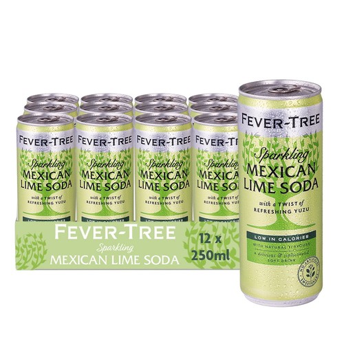 Fever-Tree Sparkling Mexican Lime 12x250ml