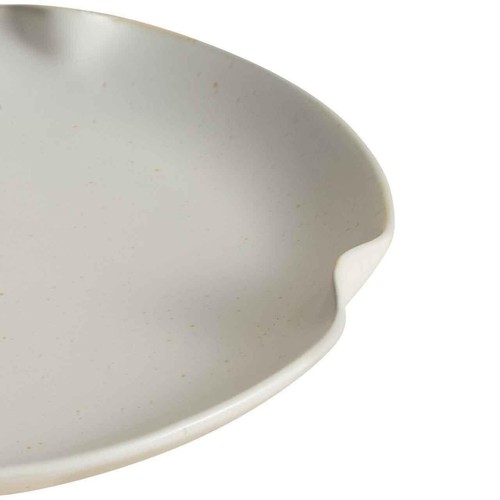 M&S Crimped Scallop Side Plate, Cream