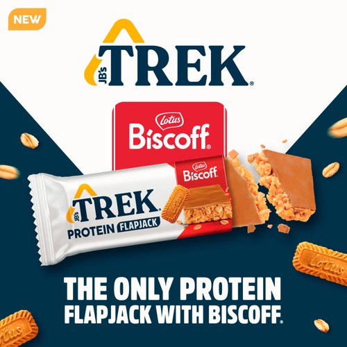 TREK Biscoff Protein Flapjacks Multipack