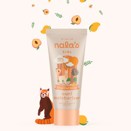 Nala's Kids Curl Moisturiser Tropical Blast Curl Cream