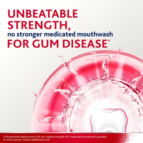 Corsodyl Medicated Antibacterial Mouthwash Fresh Mint, Alcohol Free