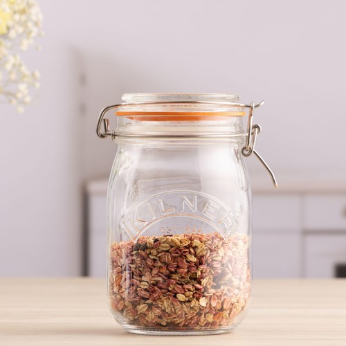 Kilner Clip Top Jar 1L