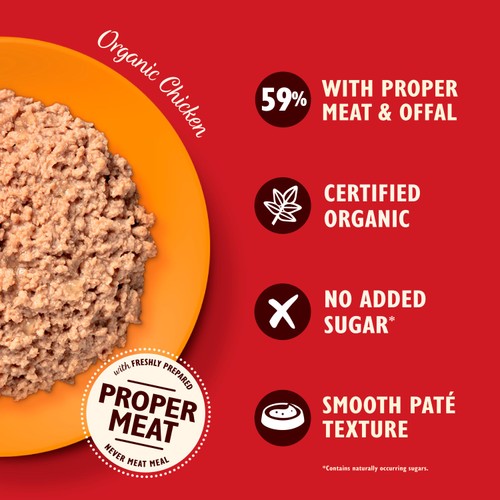 Lily's Kitchen Organic Chicken Dinner for Cats