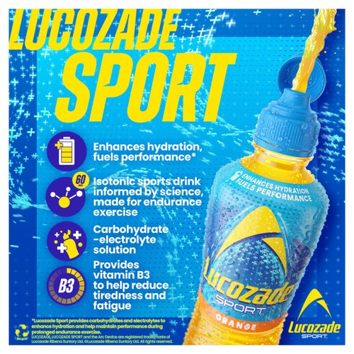 Lucozade Sport Drink Orange