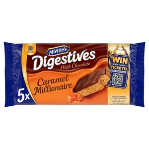 Mcvities Digestive Caramel Slices 5pk
