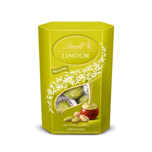 Lindt Lindor Pistachio Chocolate Truffles Box