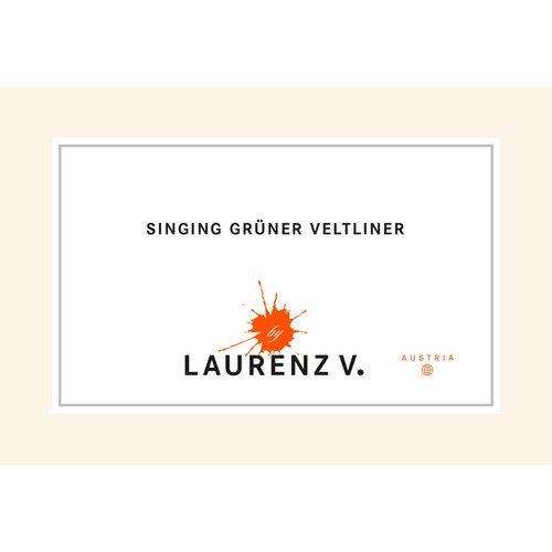 Laurenz V Singing Gruner Veltliner 