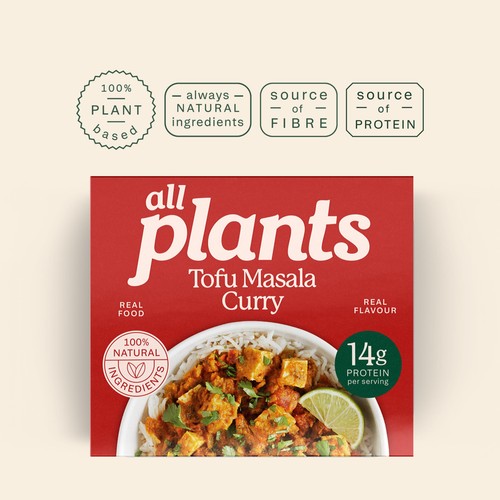 all plants Tofu Masala Curry