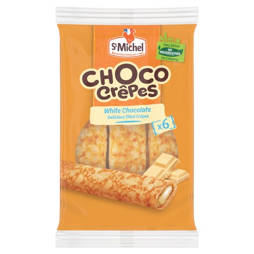 St Michel White Chocolate Crepe