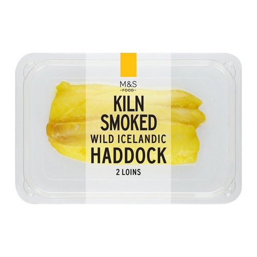 M&S Kiln Smoked Haddock Loinsline Caught