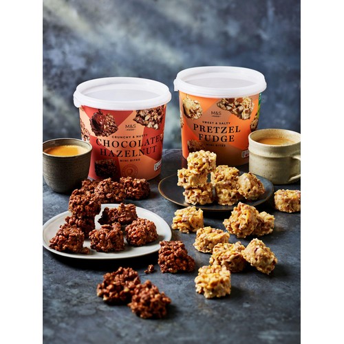 M&S Pretzel Fudge Mini Bites