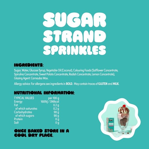 Epic Sugar Strands Cake Sprinkles