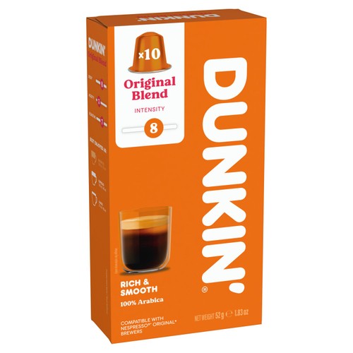 Dunkin Original Blend Nespresso Compatible Coffee Pods
