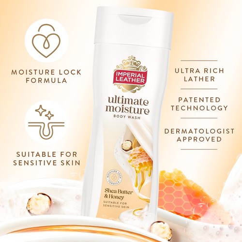 Imperial Leather Ultimate Moisture Shea Butter & Honey Body Wash