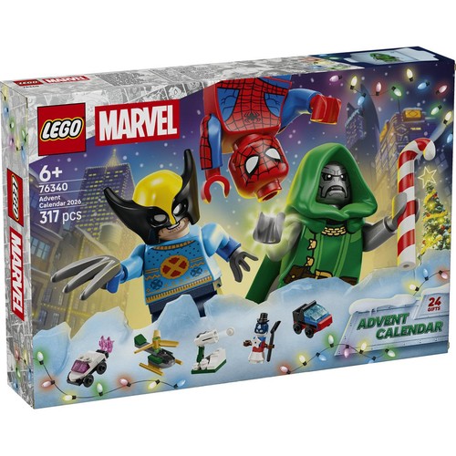 LEGO Super Heroes Marvel Advent Calendar 2026 76340 6+