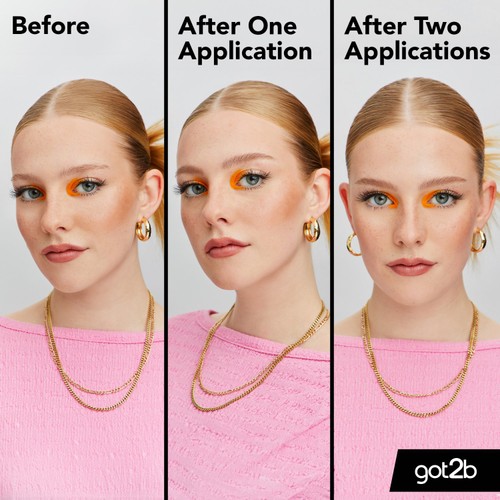 got2b Glued 4 Brows & Edges Tinted Gel Dark Blonde to Brown