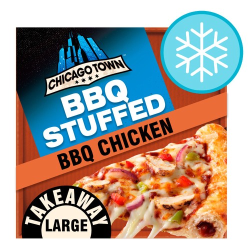 Chicago Town Takeaway BBQ Stuffed Crust BBQ Chicken Pizza