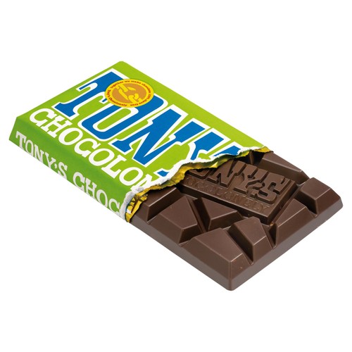 Tony's Chocolonely Dark Chocolate 51% Almond Sea Salt