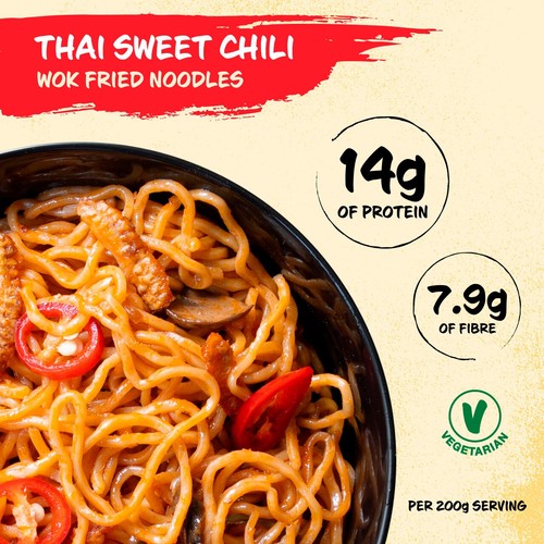 WOK'D THAI SWEET CHILLI WOK FRIED NOODLES