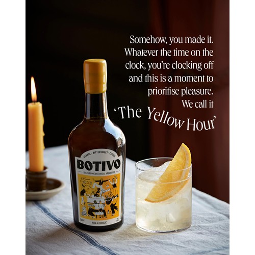 Botivo Alcohol Free Botanical Aperitivo Spirit