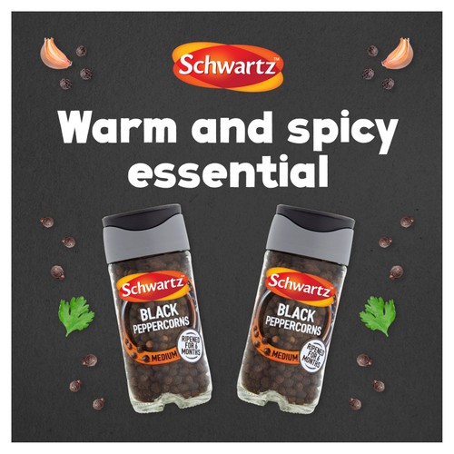 Schwartz Black Pepper Corns Jar