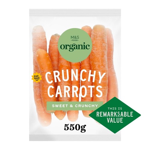 M&S Organic Carrots