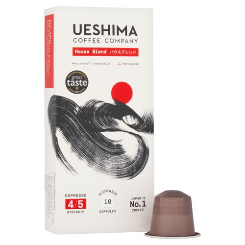 Ueshima House Blend Nespresso Compatible Capsules