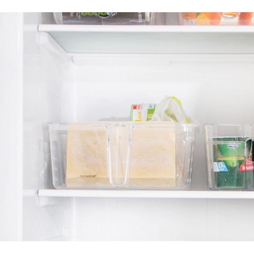 KitchenCraft Fridge / Cupboard Storage Large Container with Handles