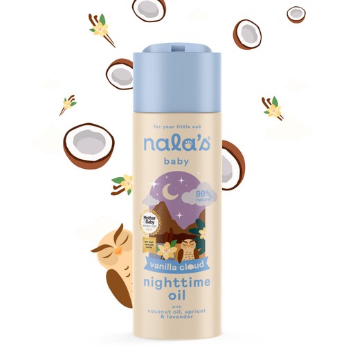 Nala's Baby Nighttime Oil Vanilla Cloud
