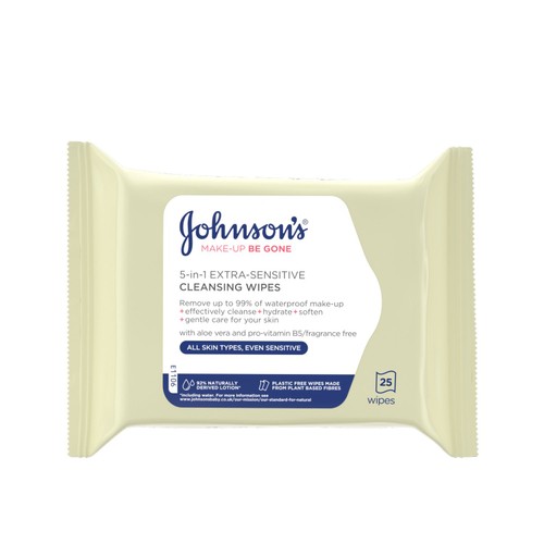 Johnson's Make Up Be Gone Extra-Sensitive Wipes