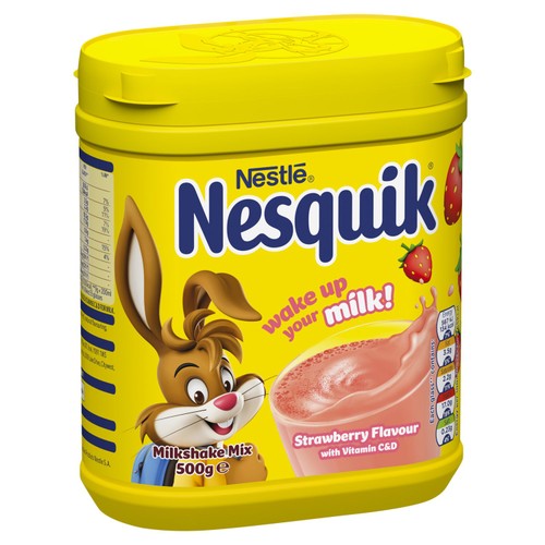 Nesquik Strawberry Milkshake Tub