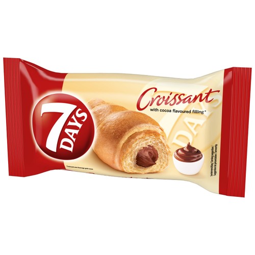 7 Days Croissant with Cocoa Filling