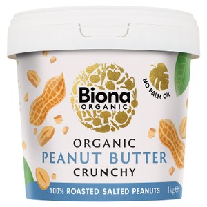 Biona Organic Peanut Butter Smooth (free from Palm Fat)