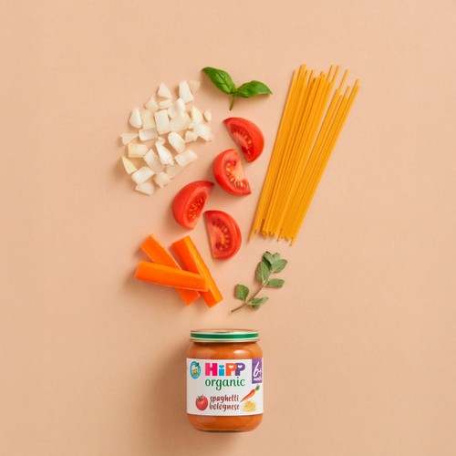 HiPP Organic Spaghetti Bolognese Baby Food Jar 6+ Months 