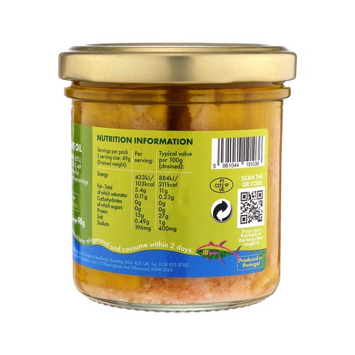 Fish4Ever Bonito del Norte tuna steaks in org olive oil