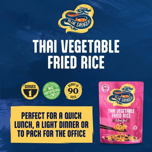 Blue Dragon Thai Vegetable Fried Noodles