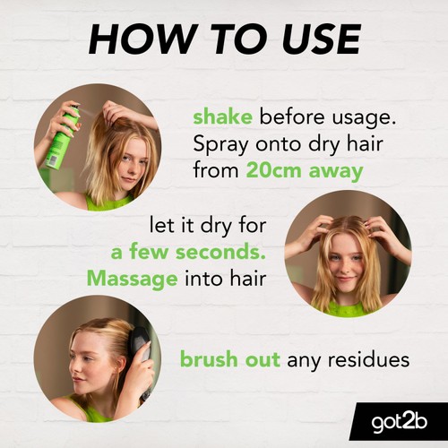 Schwarzkopf Got2b Extra Fresh Dry Shampoo