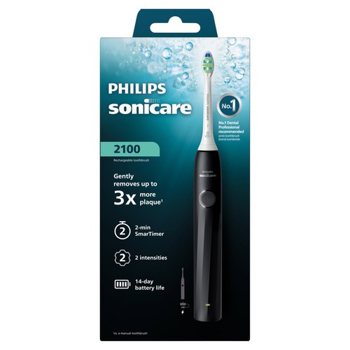 Philips Series 2000 Black Electric Toothbrush