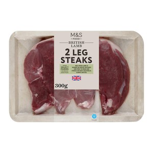 M&S 2 Lamb Leg Steaks