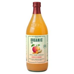 Eat Wholesome Organic Ginger & Turmeric Raw Apple Cider Vinegar