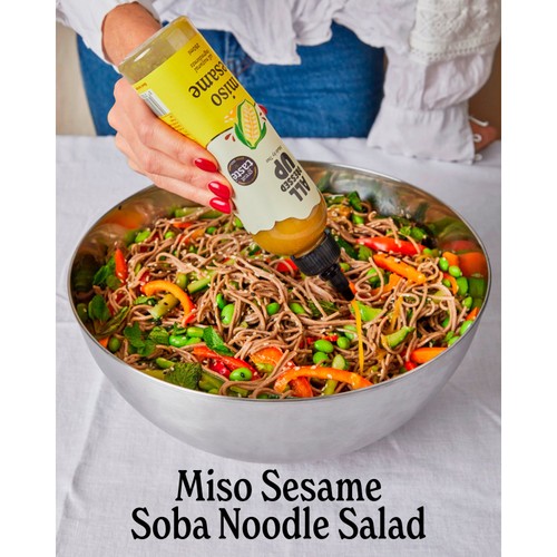 All Dressed Up Miso & Sesame Salad Dressing
