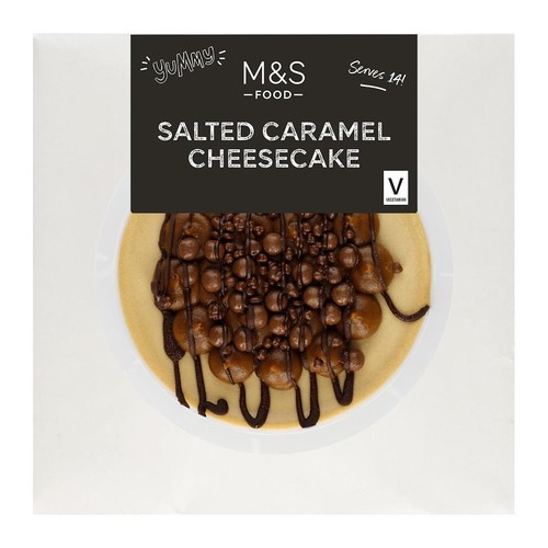 M&S Salted Caramel Cheesecake
