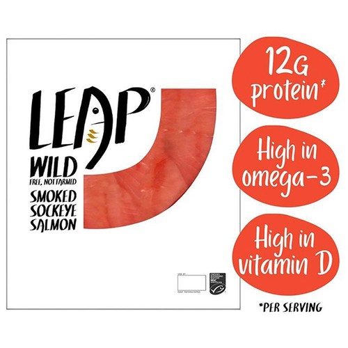 LEAP MSC Smoked Sockeye Salmon 