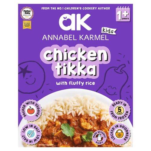 Annabel Karmel Frozen Chicken Tikka with fluffy rice